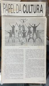 Jornal Papel da Cultura - 1991